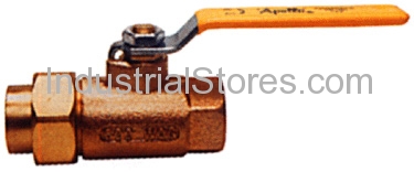 Conbraco 70-303-01 Single Union End Bronze Ball Valve 1/2" 600psig WOG Cold Non-Shock 150psig Saturated Steam