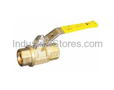 Conbraco 71-106-01 Bronze Ball Valve with Mounting Pad 1-1/4" Threaded 600psig WOG Cold Non-Shock 150psig Saturated Steam