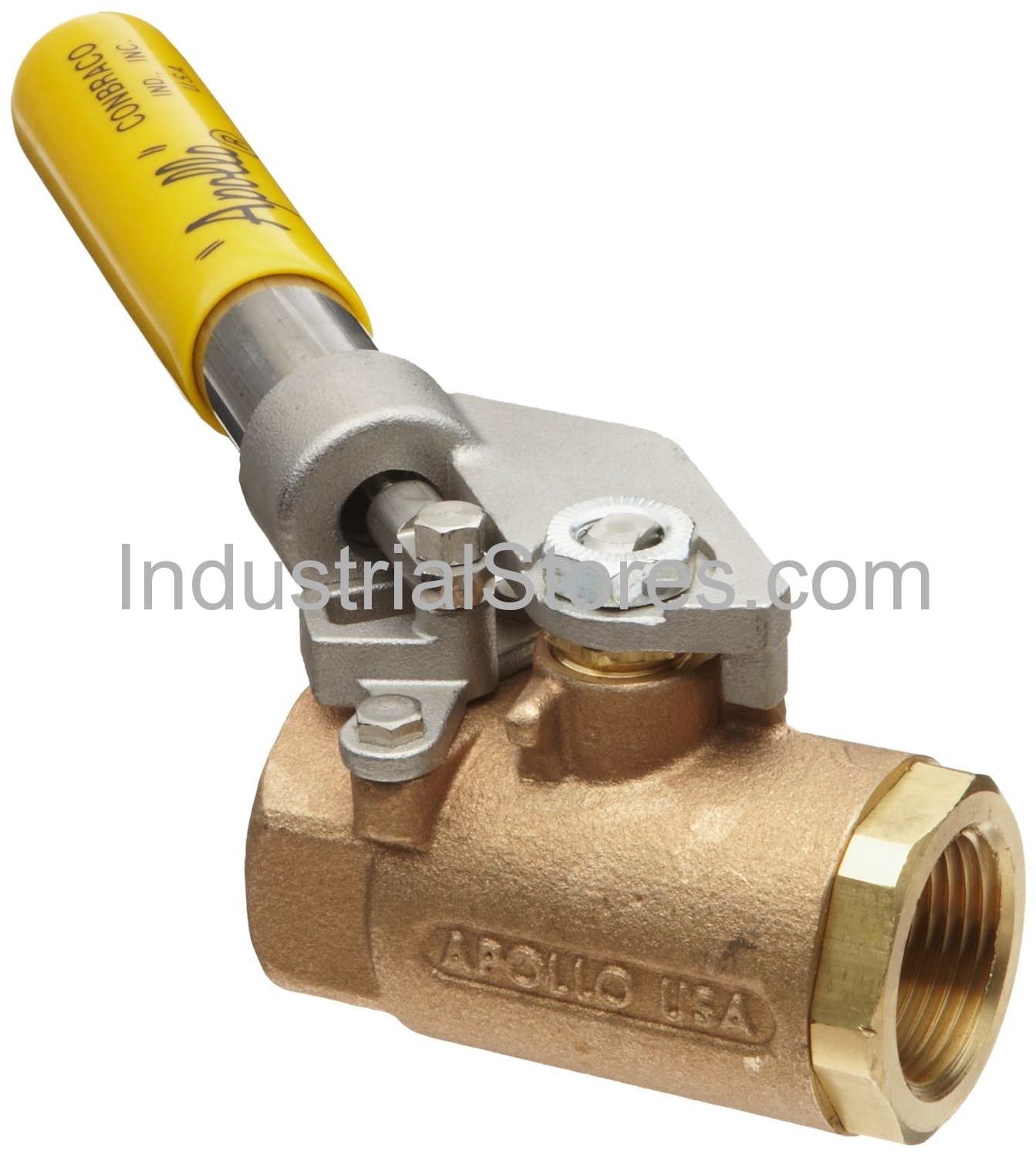 Conbraco 71-508-01 Bronze Spring Return Ball Valve 2"