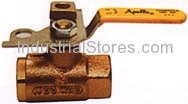 Conbraco 75-103-41 Bronze Pad Locking Ball Valve 1/2" Threaded 600psig WOG Cold Non-Shock 150psig Saturated Steam Automatic Drain