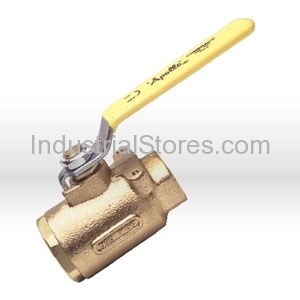 Conbraco 77-103-27 Bronze Full-Port Ball Valve 1/2" Threaded 600psig WOG Cold Non-Shock 150psig Saturated Steam Stainless Steel Latch-Lock Lever & Nut