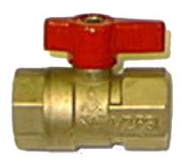 Brass Gas Ball Valves- FIP x FIP 1/2" (Qty: 1000)