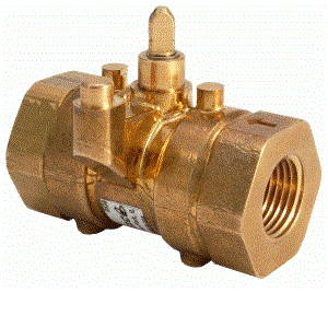 Barber Colman (Schneider Electric) VBB2N05 DuraDrive 2-Way Brass Trim Valve Body 1/2" 4.5Cv