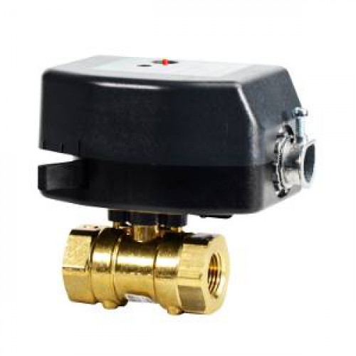 Barber Colman (Schneider Electric) VBB2N00M113A00 DuraDrive 2-Way Brass Trim Valve Body Normally OpenProportional Actuator 1/2" .3Cv 24V