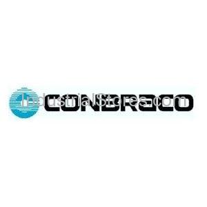 Conbraco 80-105-27 Bronze Liquid Propane Gas Ball Valve 1" Threaded 600psig WOG Cold Non-Shock 250psig Liquid Propane Gas Stainless Steel Latch-Lock Lever & Nut