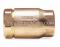 Conbraco 61-105-01 Bronze Ball Cone Check Valve 1" Straight-through Flow 1/2psi Opening Pressure 125psig Steam Rating at 350F maximum