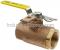 Conbraco 75-101-41 Bronze Pad Locking Ball Valve 1/4" Threaded 600psig WOG Cold Non-Shock 150psig Saturated Steam Automatic Drain